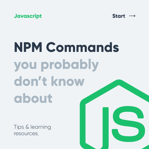 6 Must Know Npm Commands 6 Must Know Npm Commands